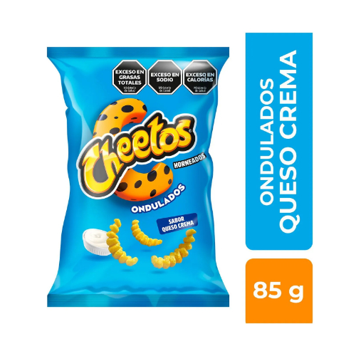 CHEETOS ONDULADOS QUESO CREMA *85 GR.