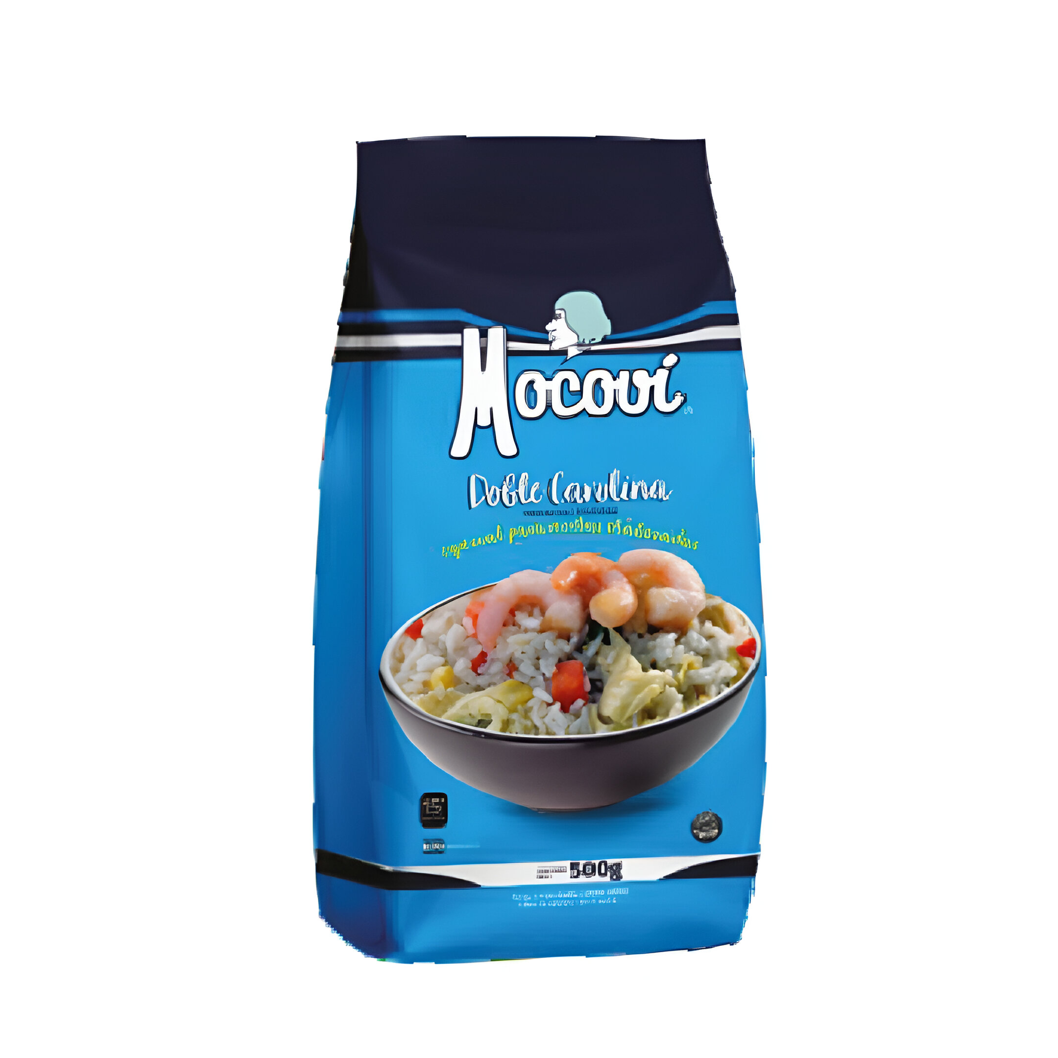 MOCOVI ARROZ DOBLE CAROLINA LAMINADO *500 GR.