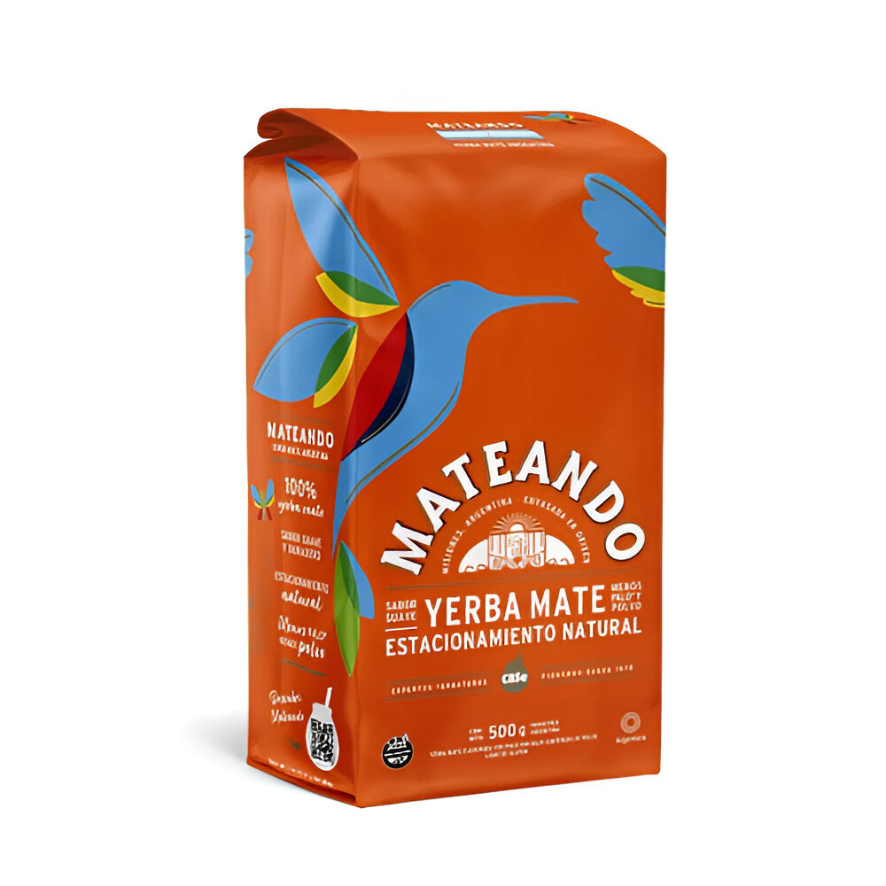 MATEANDO YERBA MATE SABOR SUAVE *500 GR.