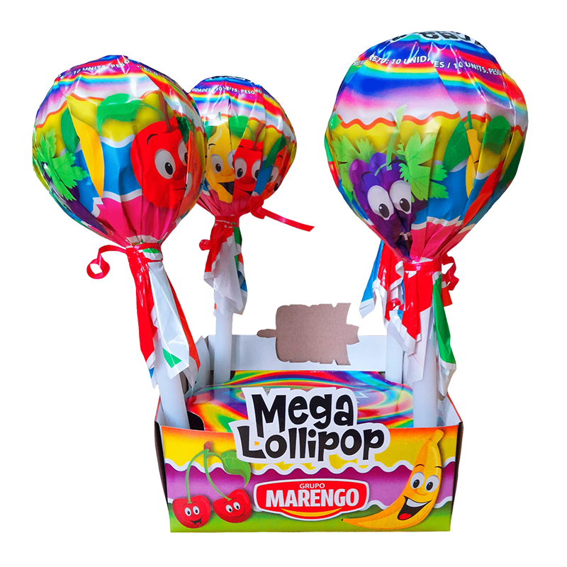 MARENGO CHUPETIN FRUTAL MEGA LOLLIPOP 4*80 GR. 