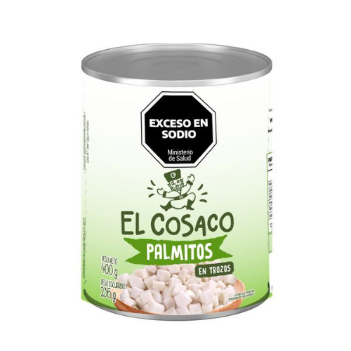 COSACO PALMITOS EN TROZOS *400 GR.