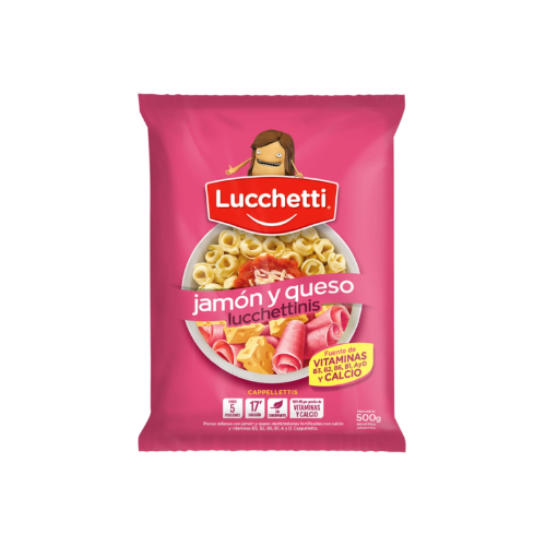 LUCCHETTI LUCCHETTINIS JAMON/QUESO *500 GR.