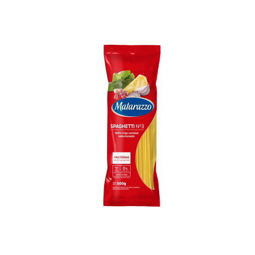 MATARAZZO FIDEO SPAGHETTI Nº3 *500 GR.