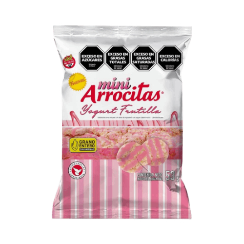 ARROCITAS MINI YOGURT FRUTILLA *53 GR.