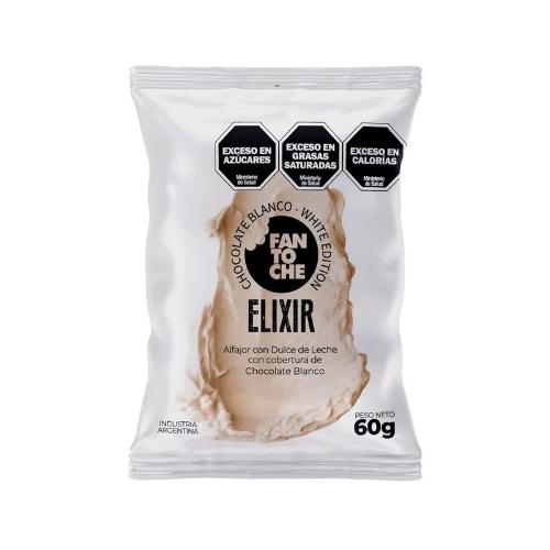 FANTOCHE ALFAJOR ELIXIR CHOCOLATE BLANCO 12*60 GR.