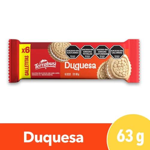 TERRABUSI DUQUESA 4*63 GR.