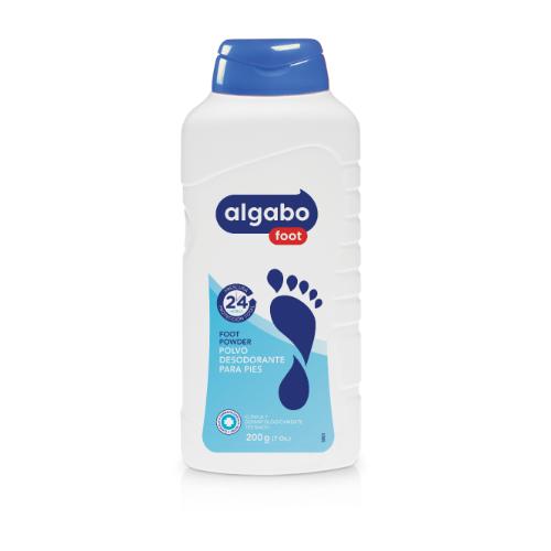 ALGABO POLVO DESODORANTE P/PIES (TALQUERA) *200 GR.