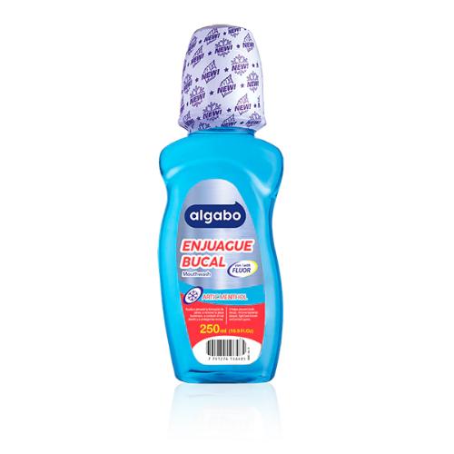 ALGABO ENJUAGUA BUCAL ARTIC MENTOL *250 ML.