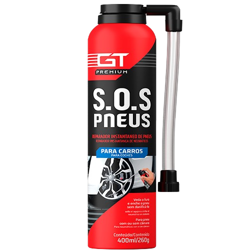 GT PREMIUM INFLA Y SELLA NEUMATICOS AUTOS *400 ML.