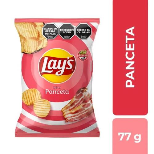 LAYS PAPAS PANCETA *77 GR.