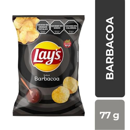 LAYS PAPAS BARBACOA 77 GR.