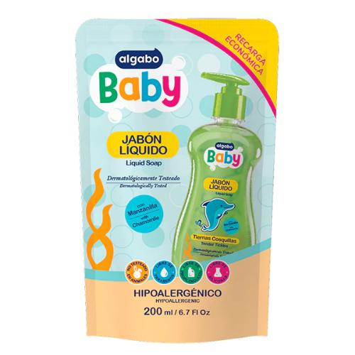 ALGABO BABY JABON LIQUIDO (DOYPACK) *200ML.