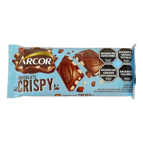 ARCOR TABLETA CHOCOLATE CRISPY *80 GR.
