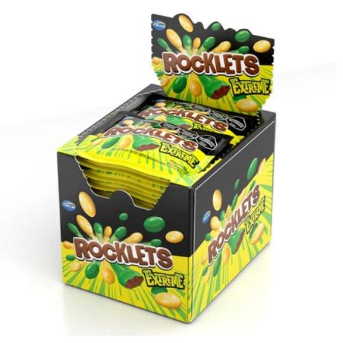 ARCOR ROCKLETS CONFITE EXTREME  24*20GR