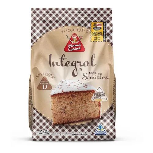 MAMA COCINA PREM. BIZCOCHUELO INTEGRAL C/ SEMILLAS *540 GR.