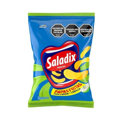 ARCOR SALADIX PAPAS CREMA/CEBOLLA *72 GR UNI