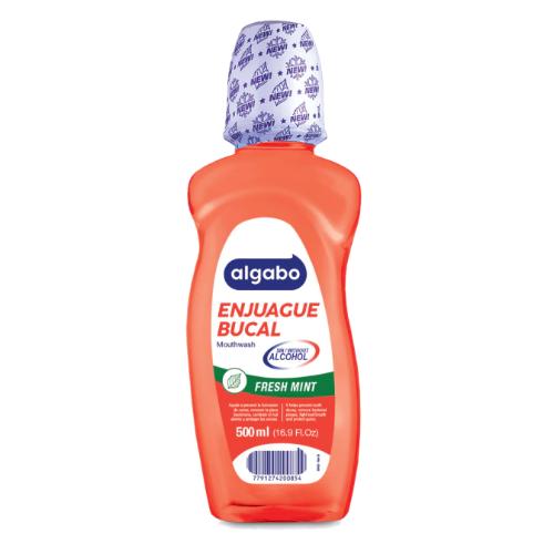 ALGABO ENJUAGUE BUCAL S/ALCOHOL *500 ML. UNI