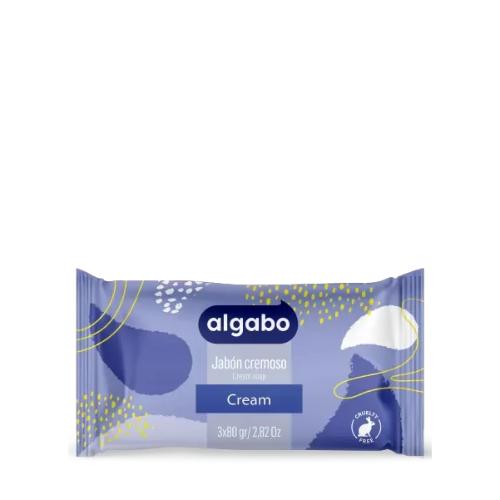 ALGABO JABON CREAM (PACK) 3*80 GR. UNI