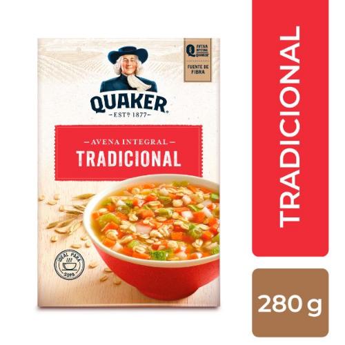 QUACKER AVENA TRADICIONAL FORTALECIDA *280 GR. UNI