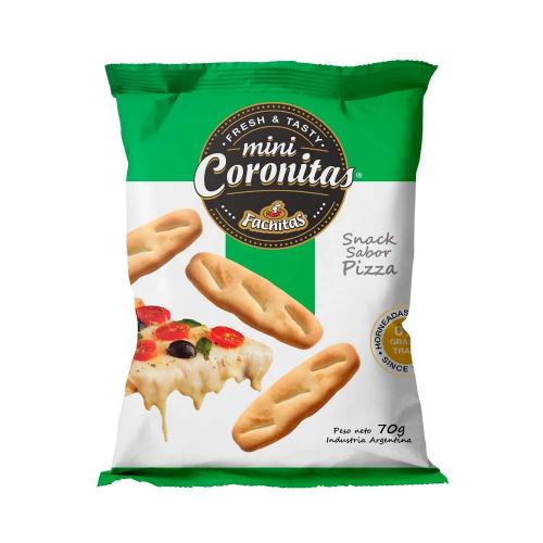 FACHITAS CORONITAS SNACKS PIZZA *70 GR. UNI