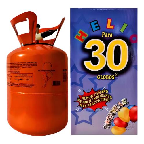 NASHVILLE GARRAFIN DE HELIO P/INFLAR 30 GLOBOS UNID. BUL