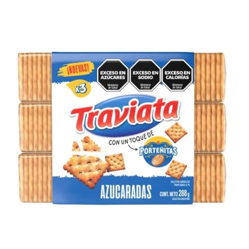 BAGLEY TRAVIATA CRACK C/TOQUE PORTEÑITAS 3*96 GR. DIS