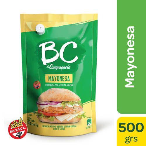 BC MAYONESA C/ACEITE GIRASOL *500 CC. UNI
