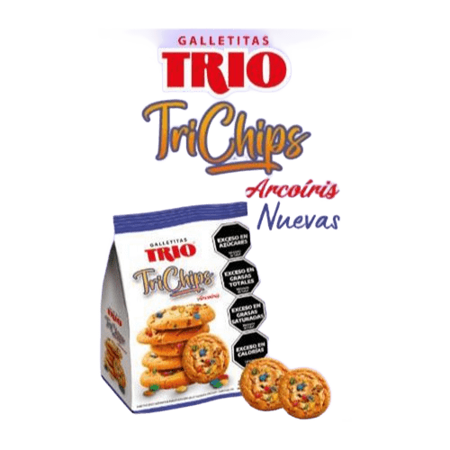 TRIO TRICHIPS ARCOIRIS *200 GR UNI