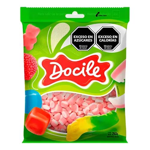 DOCILE GELATINES MINI BESO *250 GR UNI