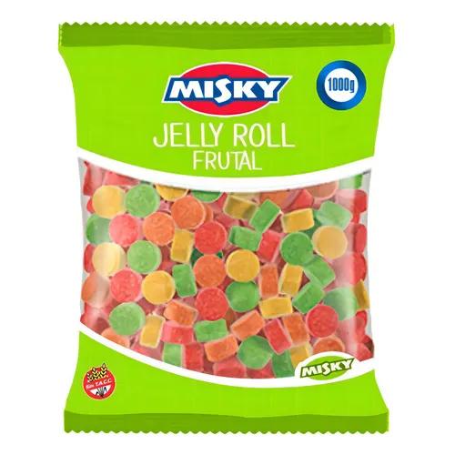 MISKY GOMITAS RICOMAS JELLY ROLL FRUTAL *500 GR. UNI