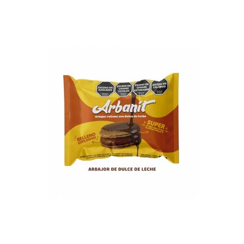 ARBANIT ALFAJOR RELL. AVELLANA (DISP) *6 UNID DIS