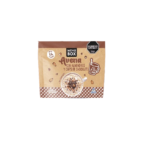 MENU BOX AVENA LISTA ALM. Y CHIP CHOCOLATE (SOBRE) *64 GR. UNI