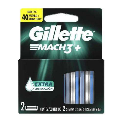 GILLETTE MACH3 REGULAR REPUESTOS (CARTUCHO) *2 UN. UNI