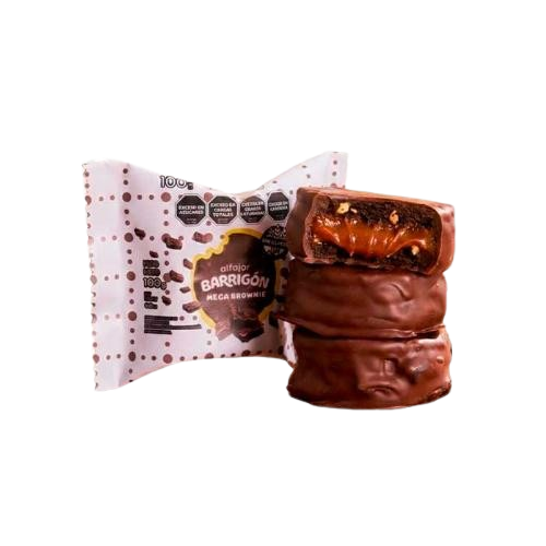 BARRIGON ALFAJOR MEGA BROWNIE SIN TACC *7*100 GR. DIS