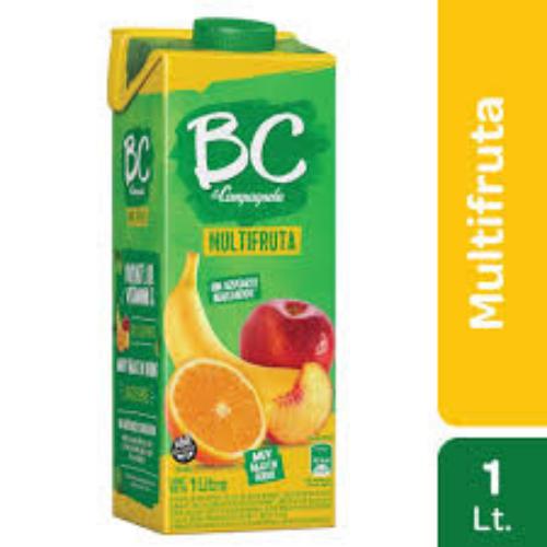 BC JUGO MULTIFRUTA *1 LT. UNI