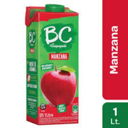 BC JUGO MANZANA *1 LT. UNI