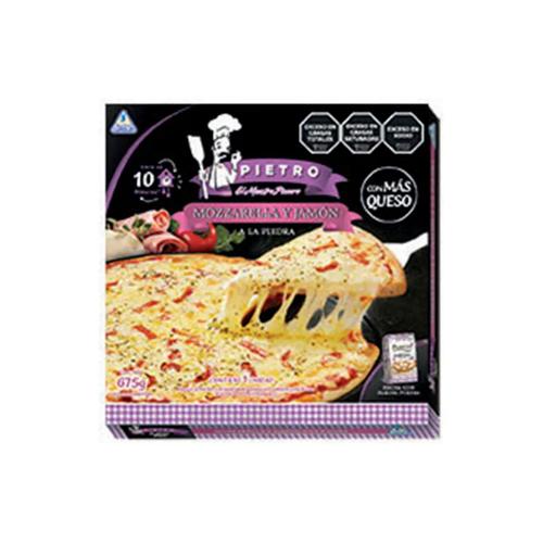 PIETRO PIZZA MOZZARELLA/JAMON *510 GR. UNI