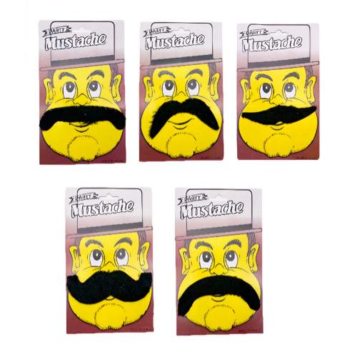 LOW COST MUSTACHE PARTY (MODELOS VARIOS) *UND. UNI