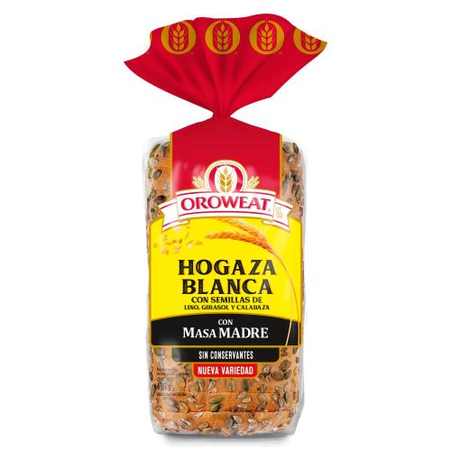 OROWEAT PAN HOGAZA BLANCA (BOLSA) *600 GR. UNI