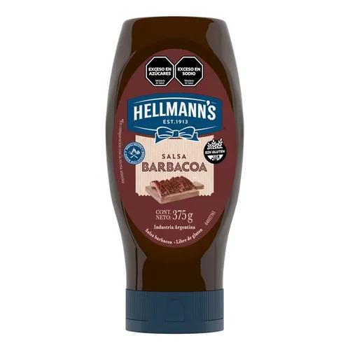 HELLMANNS SALSA BARBACOA SQZ *375 GR. UNI