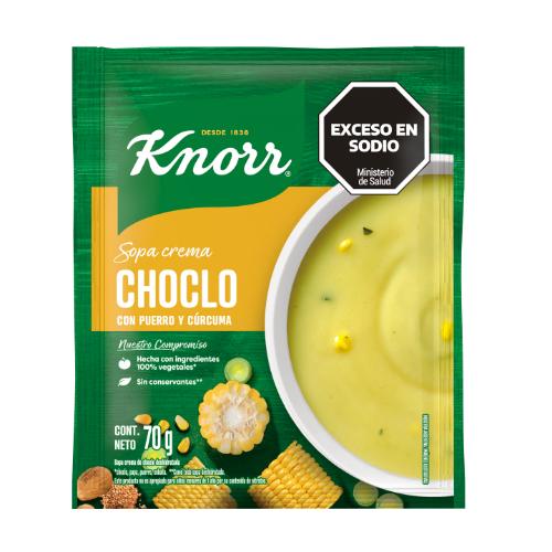 KNORR SOPA CREMA CHOCLO *70 GR. UNI