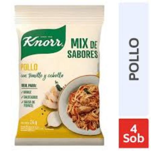 KNORR MIX SABOR POLLO 10*4 SOBRES DIS