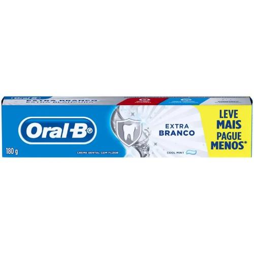 ORALB PASTA DENTAL EXTRA BLANCO *180 GR. UNI