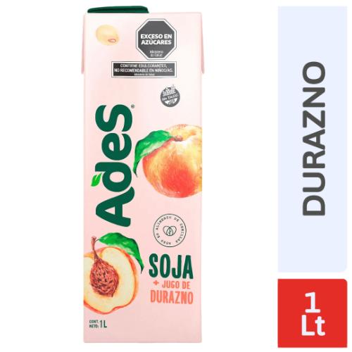 ADES JUGO DURAZNO *1 LTS. UNI