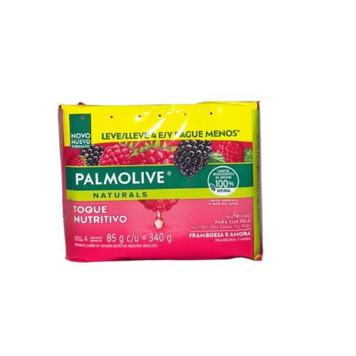 PALMOLIVE JABON FRAMBUESA & MORA *4*85 GR. UNI