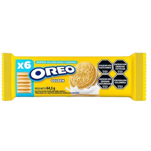 TERRABUSI OREO GOLDEN 4*64.5 GR. UNI
