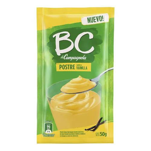 BC POSTRE VAINILLA 8*50 GR. DIS