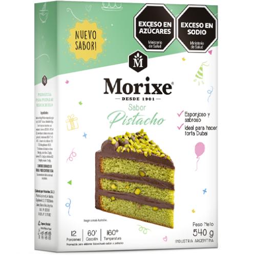 MORIXE BIZCOCHUELO PISTACHO *540 GR. UNI