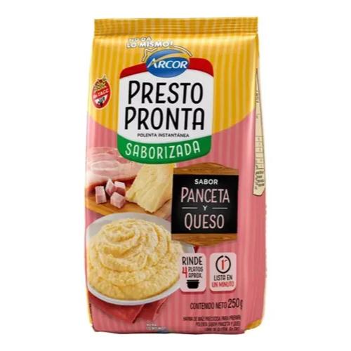ARCOR HARINA MAIZ PRESTOPRONTA PANCETA Y QUESO *250 GR. UNI