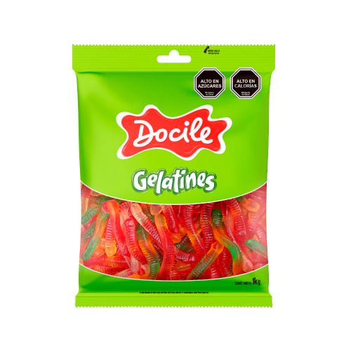 DOCILE GELATINES CULEBRITAS *1 KG. UNI